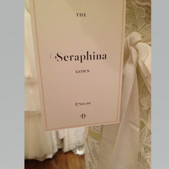 BHLDN Tadashi Shoji 'Seraphina' Bridal Gown~Size 0 - Picture 6 of 7